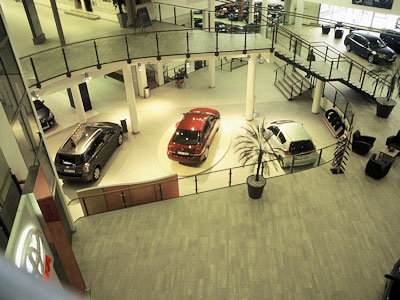 Bilhall för Audi etapp 1-3