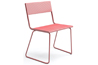 APRIL GO stol, sits och ryggstöd i lackerad aluminium