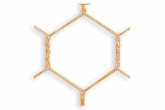 CAFCO® Plastic Coated Hexagonal Mesh