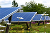 Solcellssystem för gröna tak