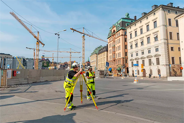 Nya slussen i Stockholm