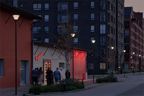 Ängelholm bostäder, Stationsområdet