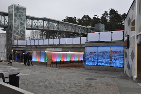 Gångtunnel Täby