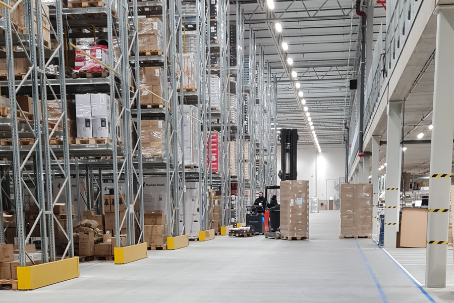 Nybyggnad av logistikcentral i Klippan, Boxflow Månstorp 3:2