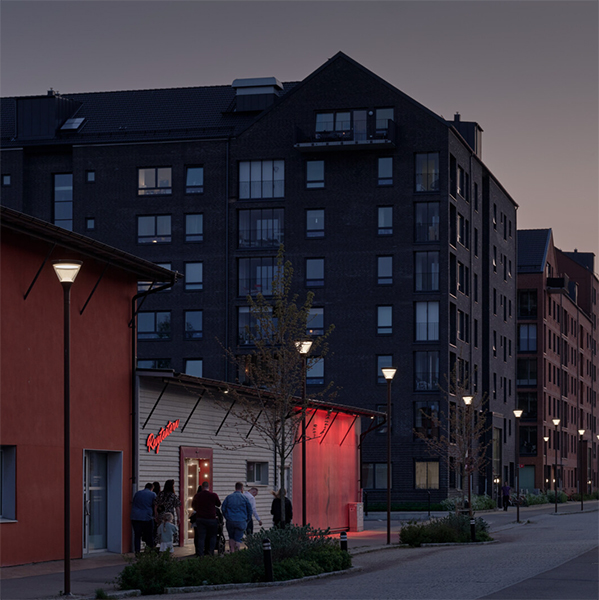 Ängelholm bostäder, Stationsområdet