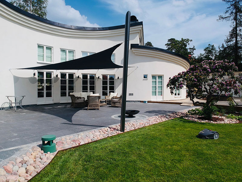 Arkitektritad villa