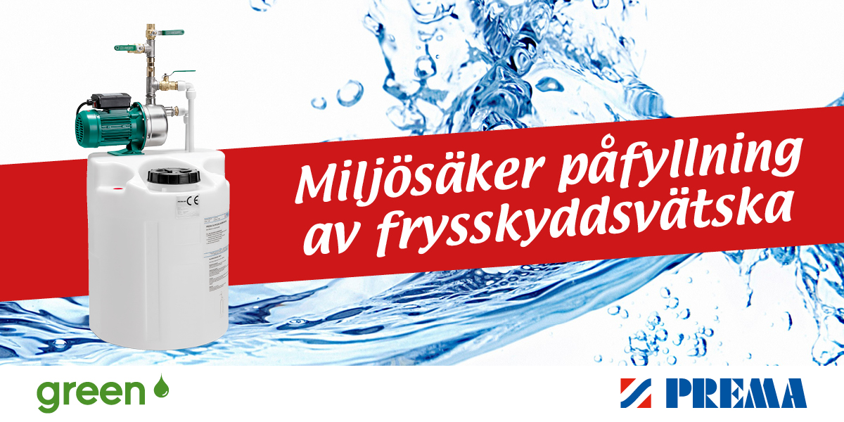 Miljösäker blandning och påfyllning