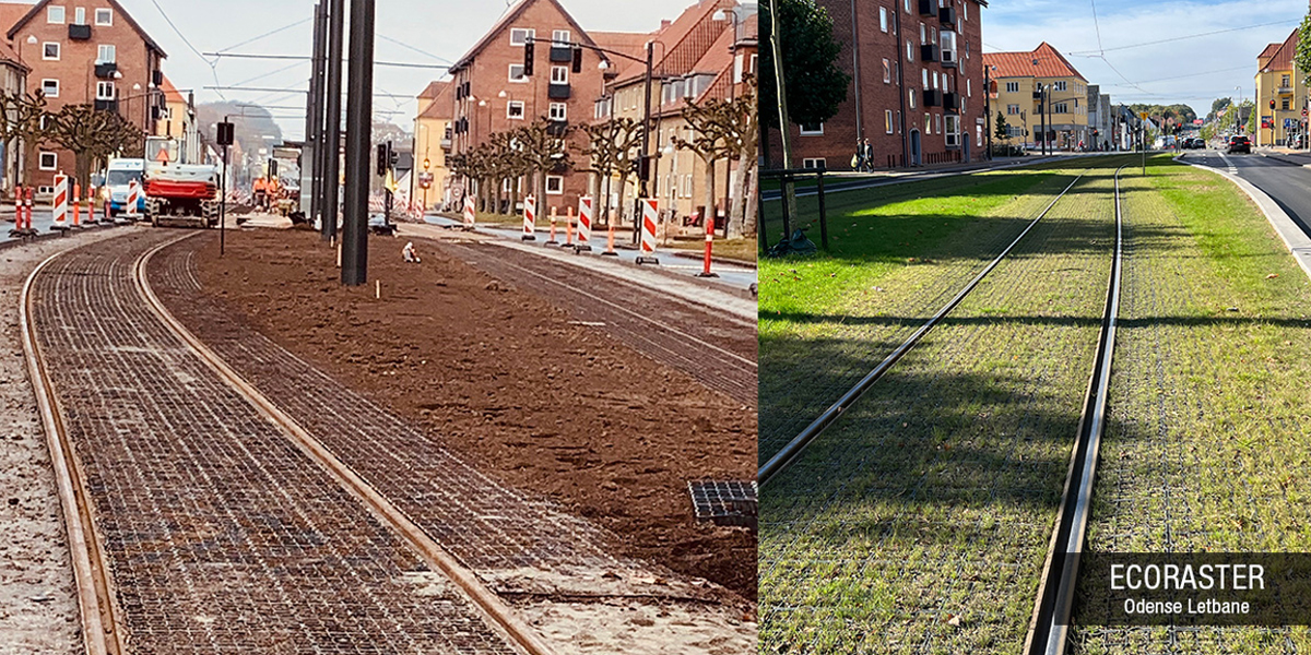 Byt bort traditionell asfalt för bättre dagvattenhantering