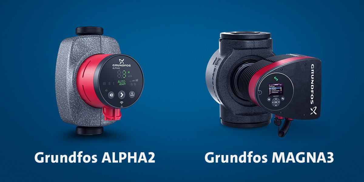Spara energi med Grundfos cirkulationspumpar