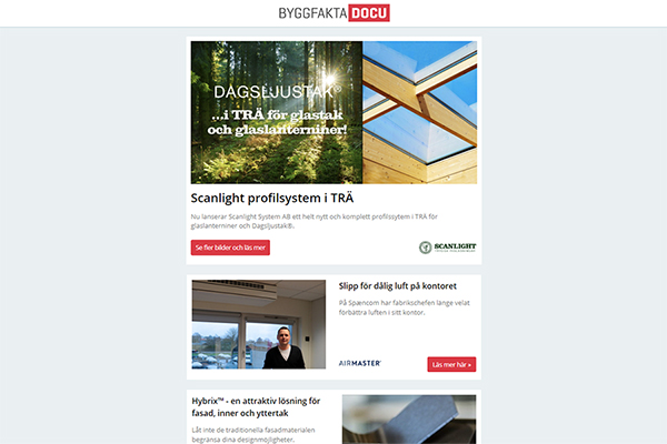 Scanlight profilsystem i TRÄ, Slipp för dålig luft på kontoret, Congrid nyanställer, Modulbyggnaden landade och blev ett fint skolhus, Eget motiv på skötbord Robust!