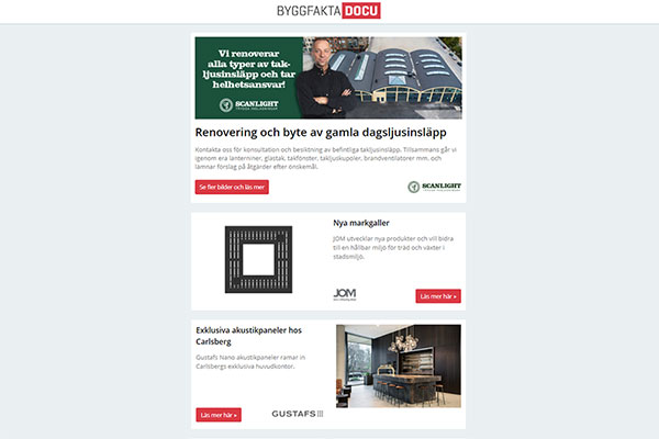Renovering och byte av gamla dagsljusinsläpp, Nya markgaller från JOM, 12 saker som VELUX Commercial kan hjälpa dig med, Bänkbord Domino