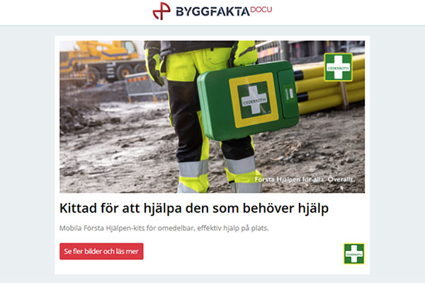 Kittad för att hjälpa den som behöver hjälp | Fönster till hus med låga klimatavtryck | Nya sorteringslagen - Har vi vad som krävs inför nya lagen? | Roca Group erkänns med EcoVadis högsta hållbarhetsbetyg