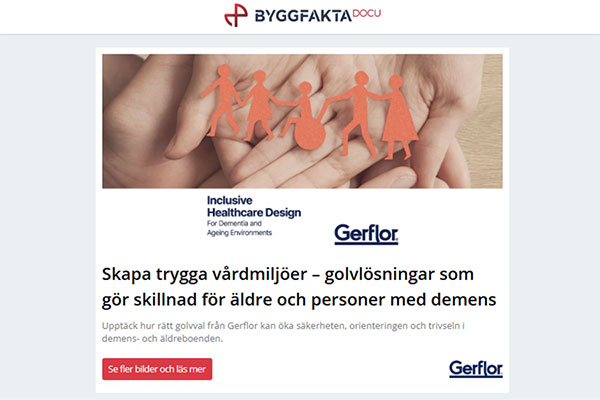 Skapa trygga vårdmiljöer – golvlösningar som gör skillnad för äldre och personer med demens | Dammbindare för ett dammfritt och härdat betonggolv | Rätt kulventil för säker och hållbar drift