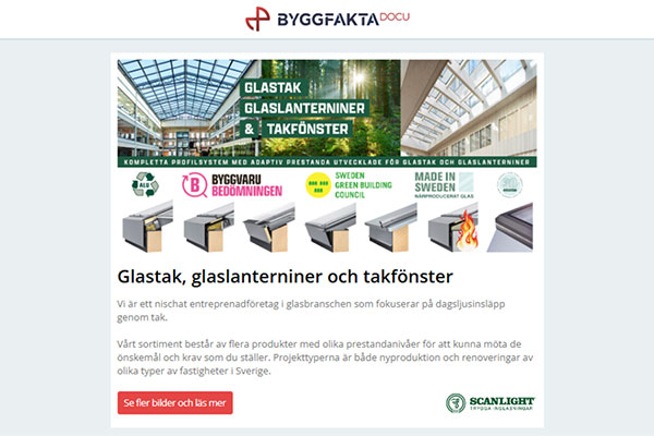 Glastak, glaslanterniner och takfönster | Smart pump för energieffektiv drift | Energisnål husgrund med hållbara ALBA | Mölnlycke väljer energieffektiva Mora INXX II