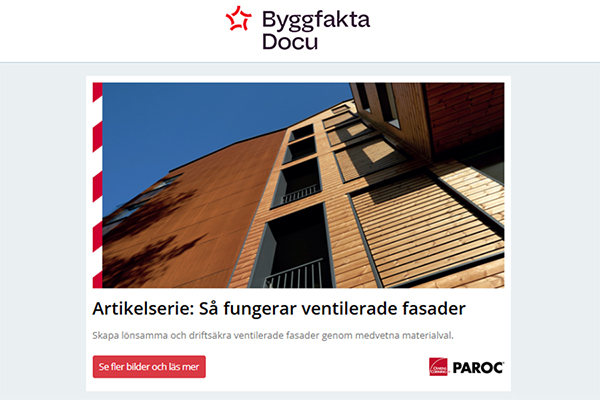 Artikelserie: Så fungerar ventilerade fasader | Čoarvemátta – byggnadskonst i extrema förhållanden | Möt Grundfos på Nordbygg 2026 | Trygg Stadsmiljö | Smarta, säkra och flexibla luftbrytare