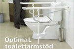 Nya OptimaL toalettarmstöd från Etac Sverige AB
