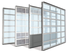 ALU Sectional door 60 mm