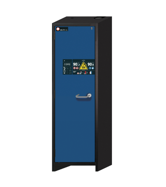 Batteriskåp ION-CORE-90, modell IO90.195.060.CC.WDC för laddning, med 4x hyllor, 1x uttagslist, 1x bottentråg
