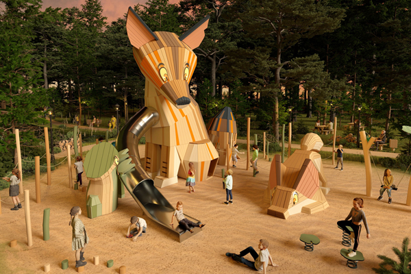 Bespoke skapar lekplatsmiljöer med egen identitet