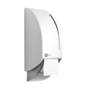 BlackSatino toalettpappersdispenser för systemrulle, vit