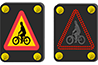 Cykeldetektor, säkrare cykelväg