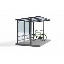 Cykelgarage / Cykelskydd Akva