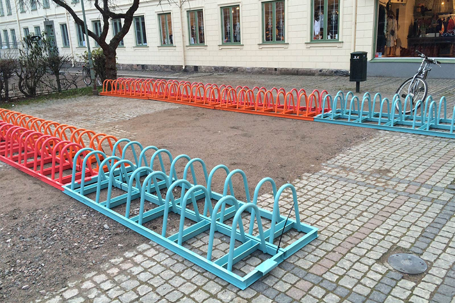 Mobilt cykelställ ZETA