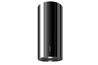 Design frihängande cylinderformad köksfläkt Round svart blank