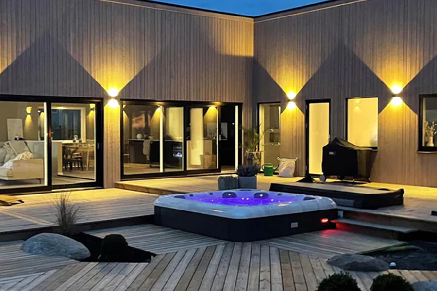 Energisnåla och kvalitativa spabad och pooler