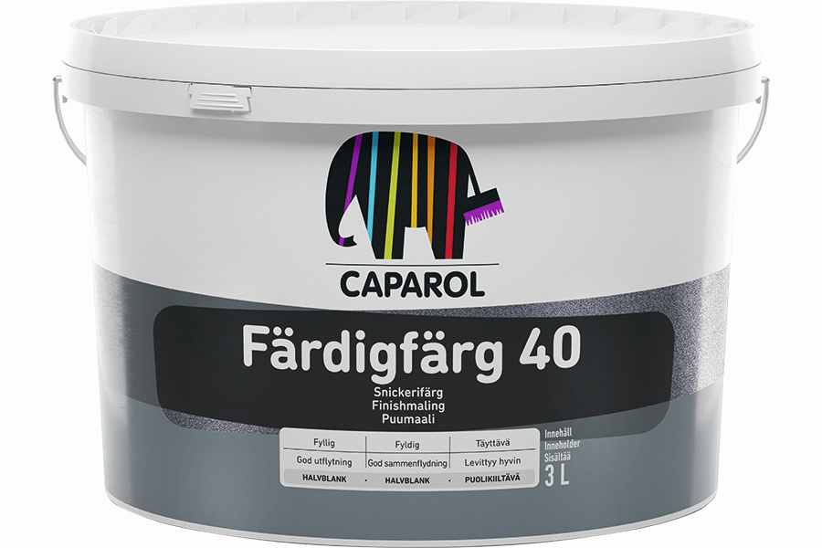 Färdigfärg 40