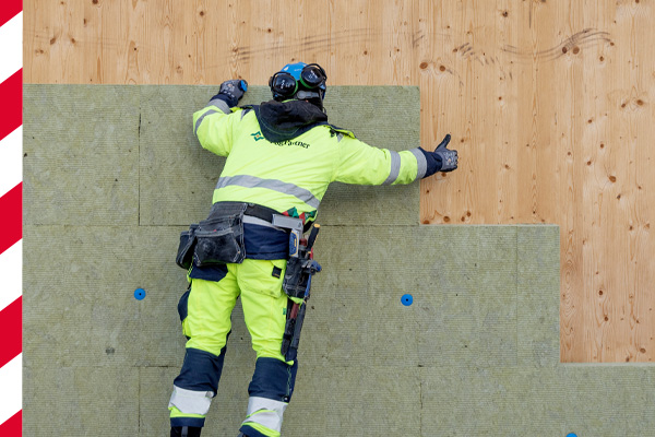Flexibel isoleringslösning för fasader