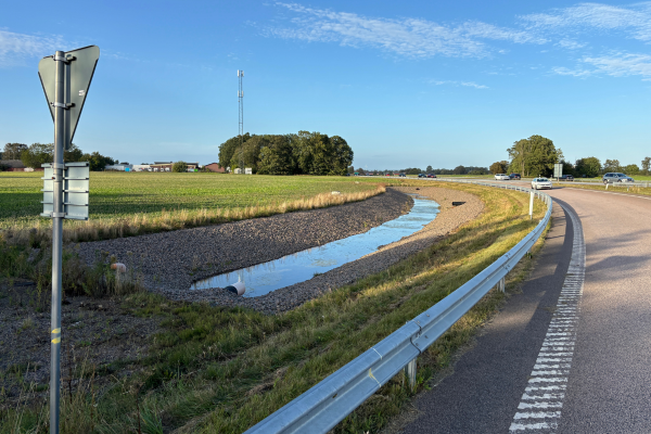 Flexibla geomembraner säkerställer effektiv dagvattenhantering