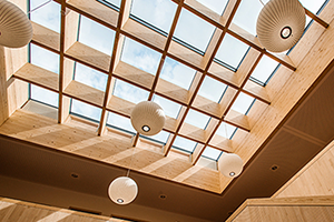 Glastak och takfönster med passivhuscertifikat – lyfter taket