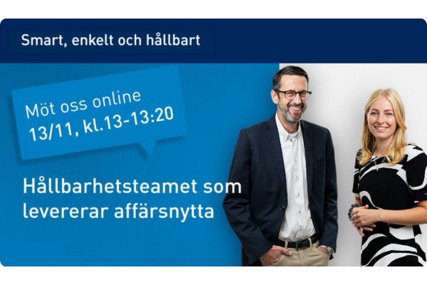 Hållbarhetsteamet som levererar affärsnytta