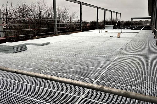 Heathrow Park gångbrygga för underhåll