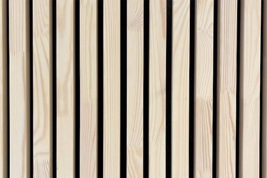 Akustikpanel Classic ek vit lackad brandskydd B-s1,d0