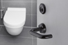 HOPPE-dörrhandtag i aluminium Flip-Up för offentliga wc-dörrar