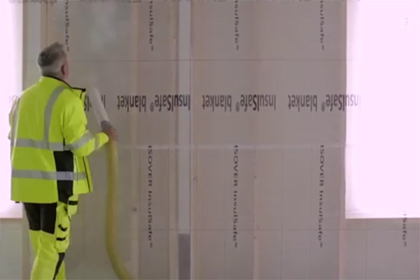 Isover InsulSafe® Wall - Lösullsisolering
