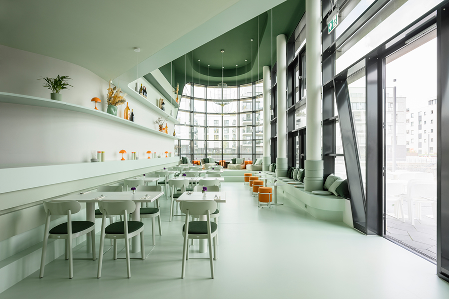Colourful accents: LS 990 Les Couleurs® Le Corbusier