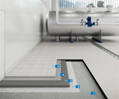 Kerapoxy CQ: Syrabeständigt epoxibaserat fäst- och fogbruk för mjölkrum