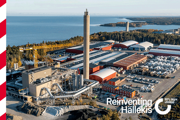 Klimatsmart elektrisk smältning i Hällekis