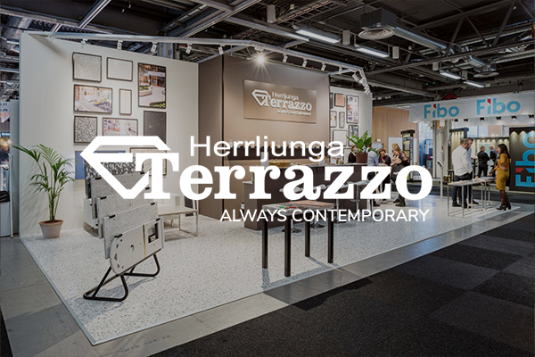 Kom och upptäck våra terrazzo-nyheter på Nordbygg, 21–24 april!