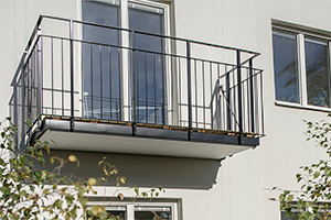 Komplettera med balkonger