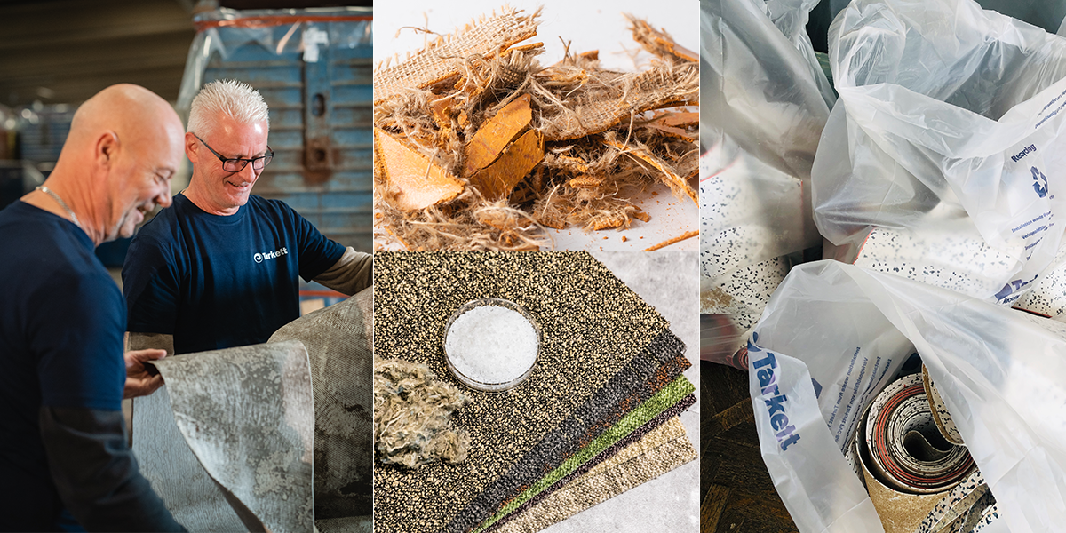 Låt oss återvinna de golv som rivs ut!