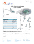 LED-förstoringslampa