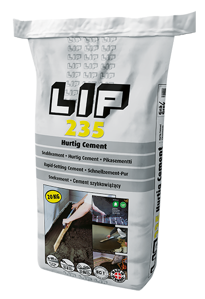 LIP 235 Snabbcement