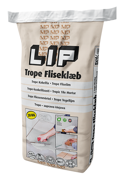 LIP Trope Kakelfix, vit