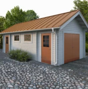 LYCKEBO GARAGE MED FÖRRÅD 30 KVM