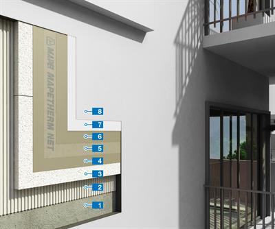 Mapetherm EPS – system för tilläggsisolering