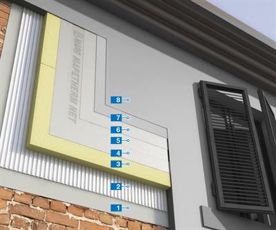 Mapetherm Mineral Wool - termiskt isoleringssystem